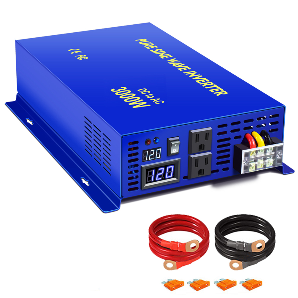Inverter WZRELB 3000W per Auto - Pure Sine Wave Inverter recensione e prezzo
